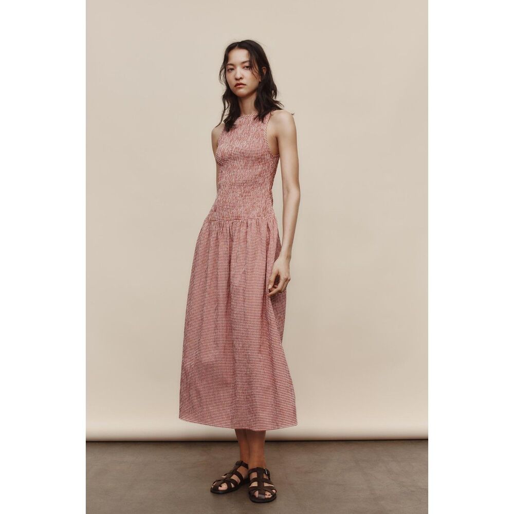 Zara Rose Midi Dress
